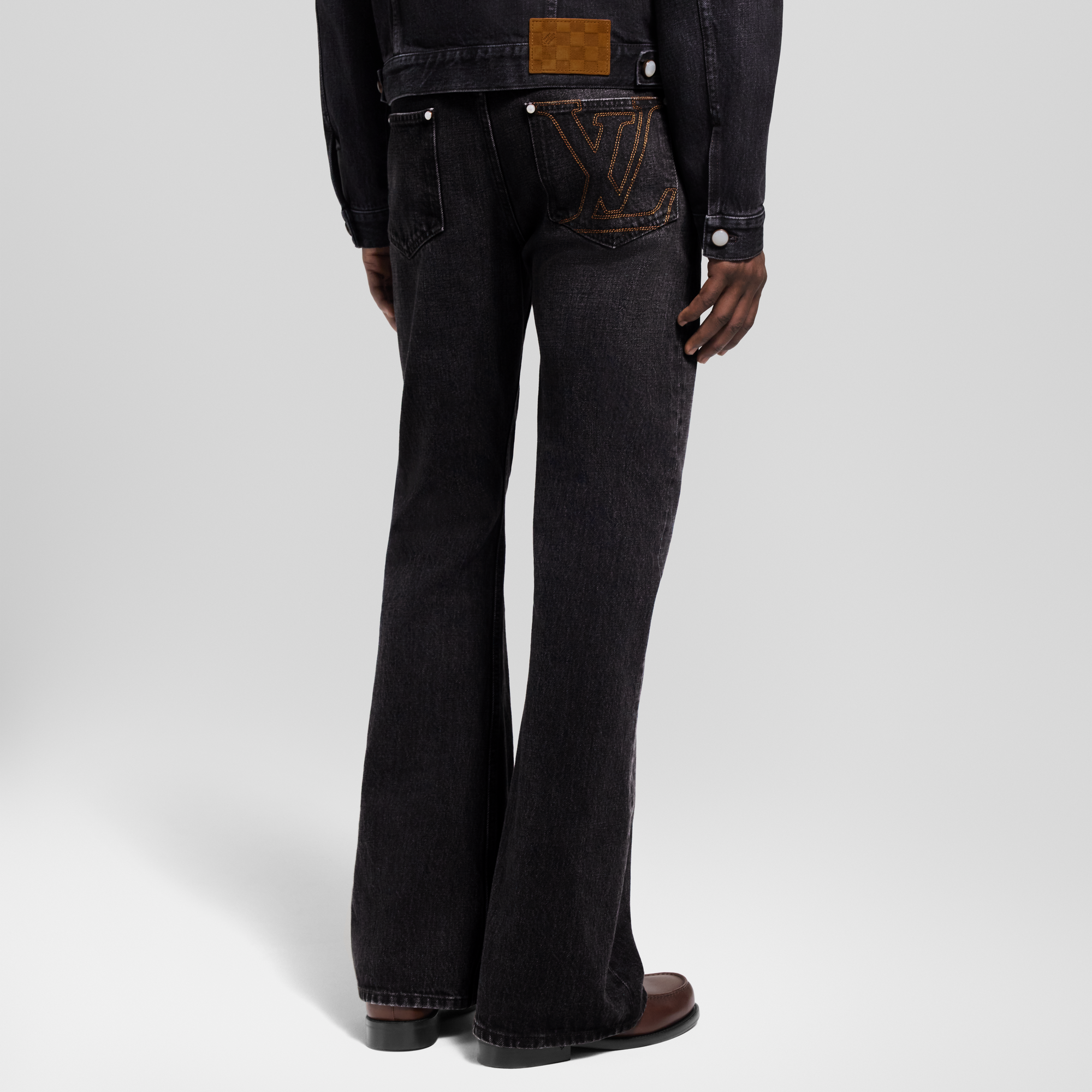 LV Flared Denim Pants  in Men's Ready-to-Wear Denim Collection collections by Louis Vuitton (Product zoom)